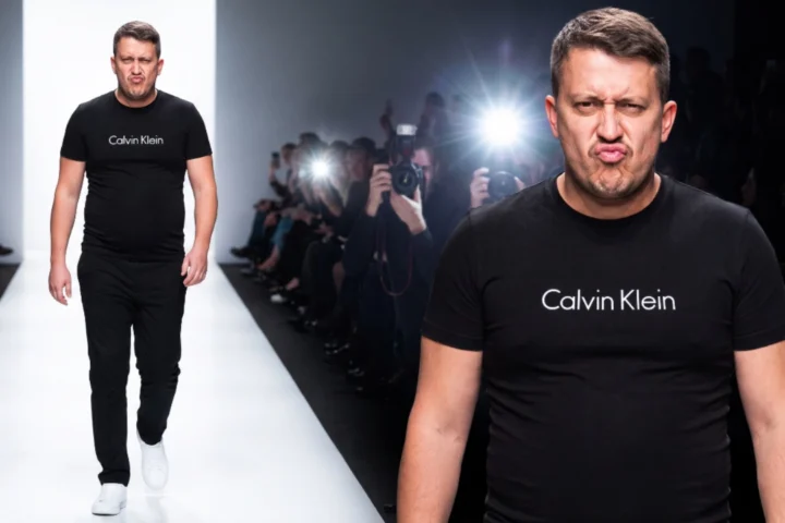 Евгений Зайферт — модель из Парижа на съёмке двух образов за день
