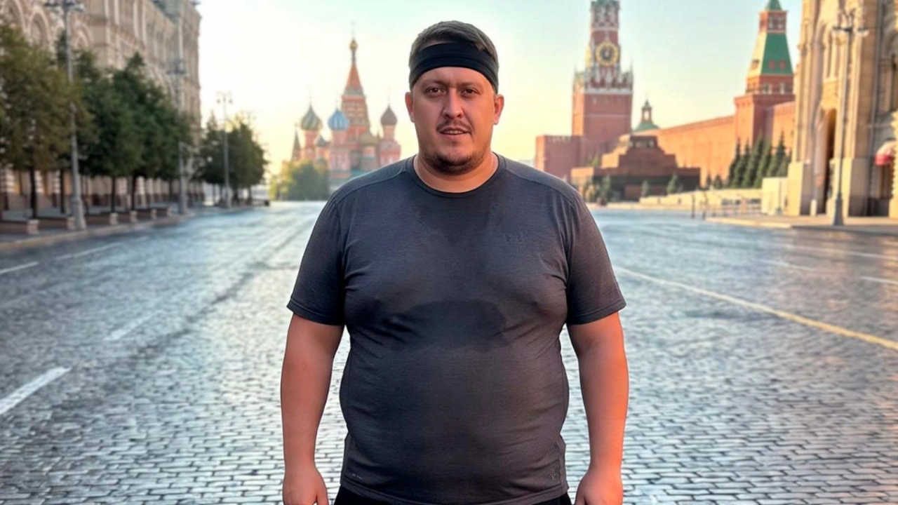 Евгений Зайферт — первое утро: шаг вместо бега по пустой Москве